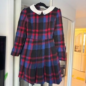 winter warm whool dress , school